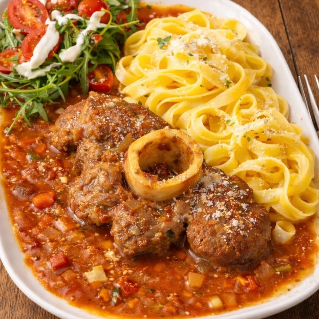 Osso buco & tagliatelles